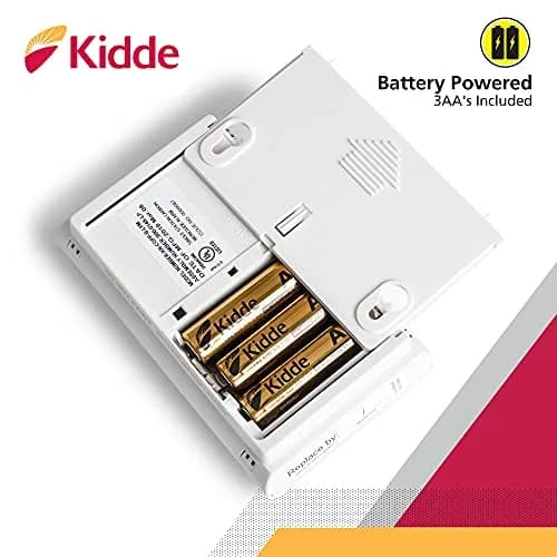 Kidde Battery Operated Carbon Monoxide Alarm with Digital Display & AA Batteries Included | 10-Year Limited Warranty thumbnail 4