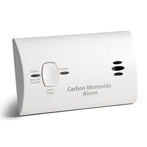 Kidde Battery Powered Carbon Monoxide Detector with LEDs & Test-Reset Button | Portable CO Alarm thumbnail 1