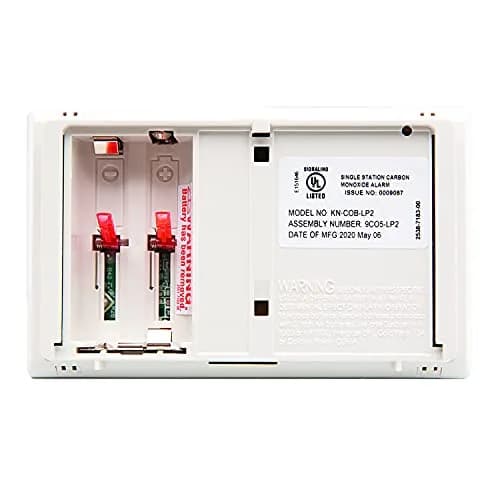 Kidde Battery Powered Carbon Monoxide Detector with LEDs & Test-Reset Button | Portable CO Alarm thumbnail 7