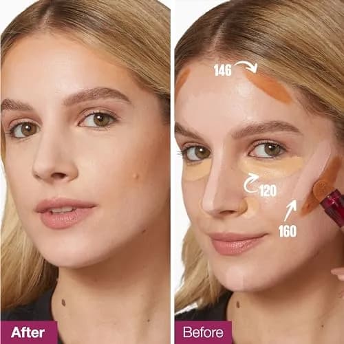 Maybelline Instant Age Rewind Eraser Concealer 160 Light (0.2 Fl Oz / 5.9 ml) | Corrects Dark Circles & Brightens Under Eyes thumbnail 3