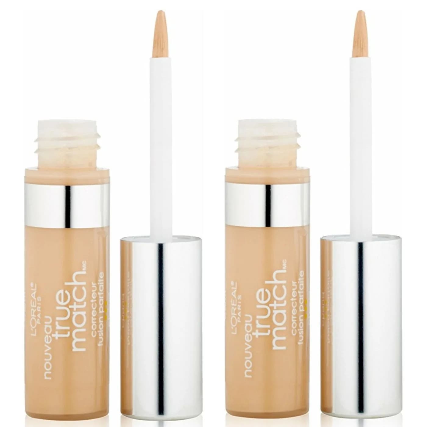 L'Oreal Paris True Match Super-Blendable Concealer Fair/Light Neutral 5ml (0.17 Fl Oz) | Natural Finish for All Skin Tones — Light/Medium Warm / 0.17 Ounce