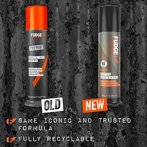 Fudge Matte Hed Extra Strong Hold Texture Wax 85g (2.87 oz) | Extreme Matte Finish for Definition & Movement thumbnail 2
