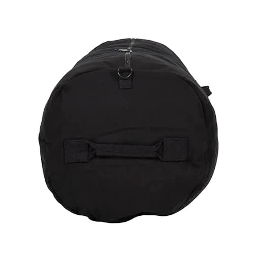 Stansport Zippered Canvas Deluxe Duffel Bag - Black (1237) | Heavy-Duty 22 oz. Cotton Canvas for Active Travel thumbnail 3