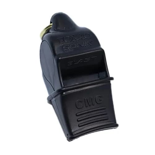 Fox 40 Sonik Blast CMG Whistle Black | Loud 120dB Pealess Design for Coaches & Officials thumbnail 1