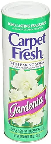 Carpet Fresh Rug and Room Deodorizer with Baking Soda, Gardenia Fragrance, 397g (14 Oz) | Eliminates Odors with Baking Soda thumbnail 1