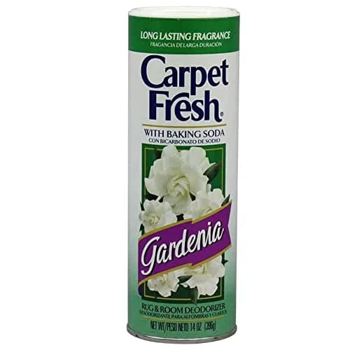 Carpet Fresh Rug and Room Deodorizer with Baking Soda, Gardenia Fragrance, 397g (14 Oz) | Eliminates Odors with Baking Soda thumbnail 6