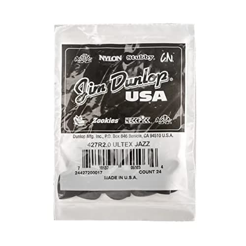 Jim Dunlop Ultex® Jazz III Pick 2.0MM | Durable, Sharp Attack, Lightweight for Guitarists thumbnail 4