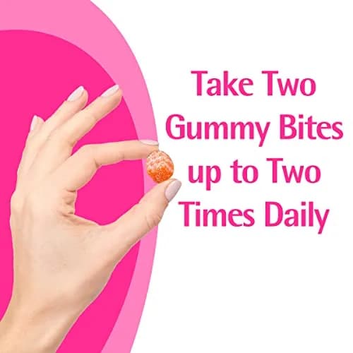 Caltrate Gummy Bites 600 Plus D3 Vitamin D and Calcium Supplement, 50 Count | Bone & Muscle Support with High Vitamin D3 thumbnail 5