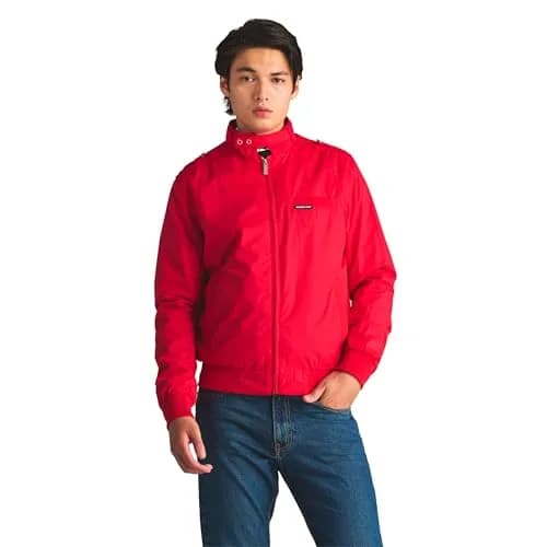 Members Only Classic Iconic Racer Jacket XL | Water-Resistant Slim Fit Windbreaker thumbnail 1