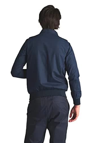 Members Only Original Iconic Racer Slim Fit Jacket for Men (Navy, XL) | Water-Resistant, Lightweight thumbnail 3