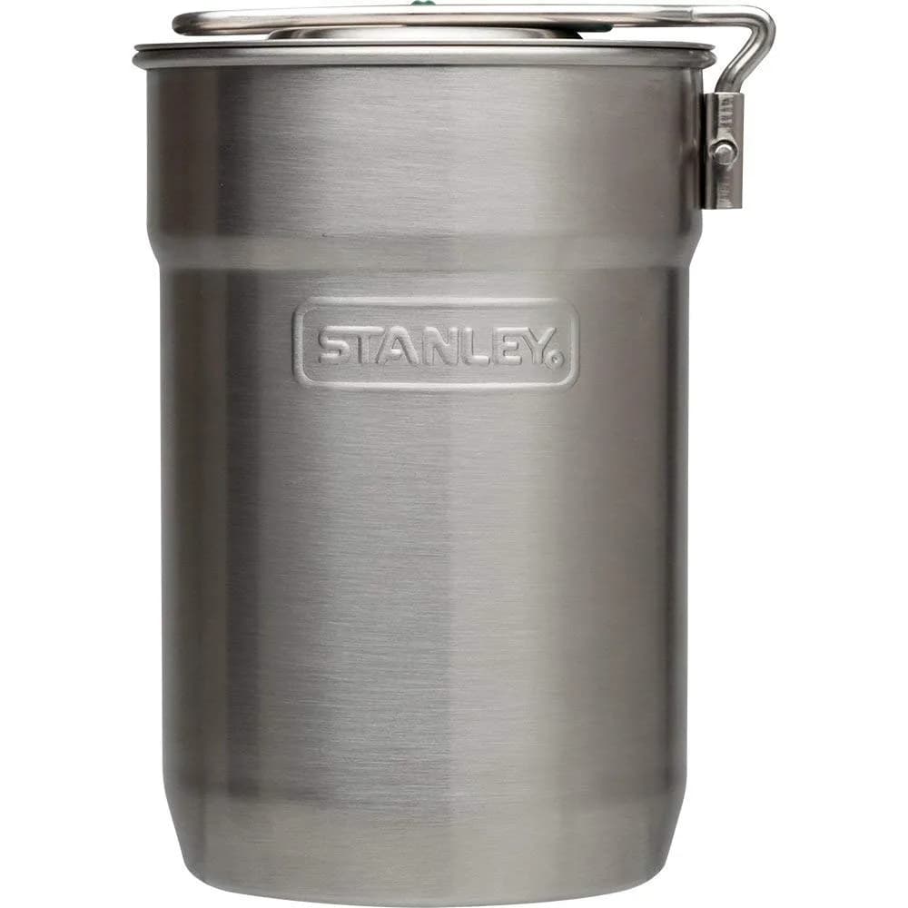 Stanley Adventure Nesting Two Cup Stainless Steel Cookset 32 oz Pot & 2x10 oz Cups | Lightweight Camping Essentials - main product image