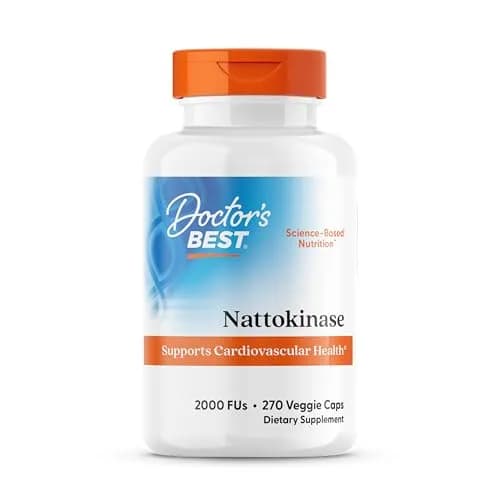 Doctor's BEST Nattokinase 2000 FU Veggie Capsules 270 Count thumbnail 1