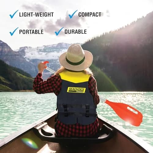 Seachoice Watercraft_Paddle 18-31 In. | Corrosion-Resistant Aluminum, Lightweight, Dual Purpose thumbnail 3