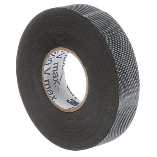 3M Temflex 2155 Rubber Splicing Tape 19mm (3/4") x 6.7m (22ft) Black | UL Listed 600V Electrical Insulation & Moisture Seal thumbnail 3