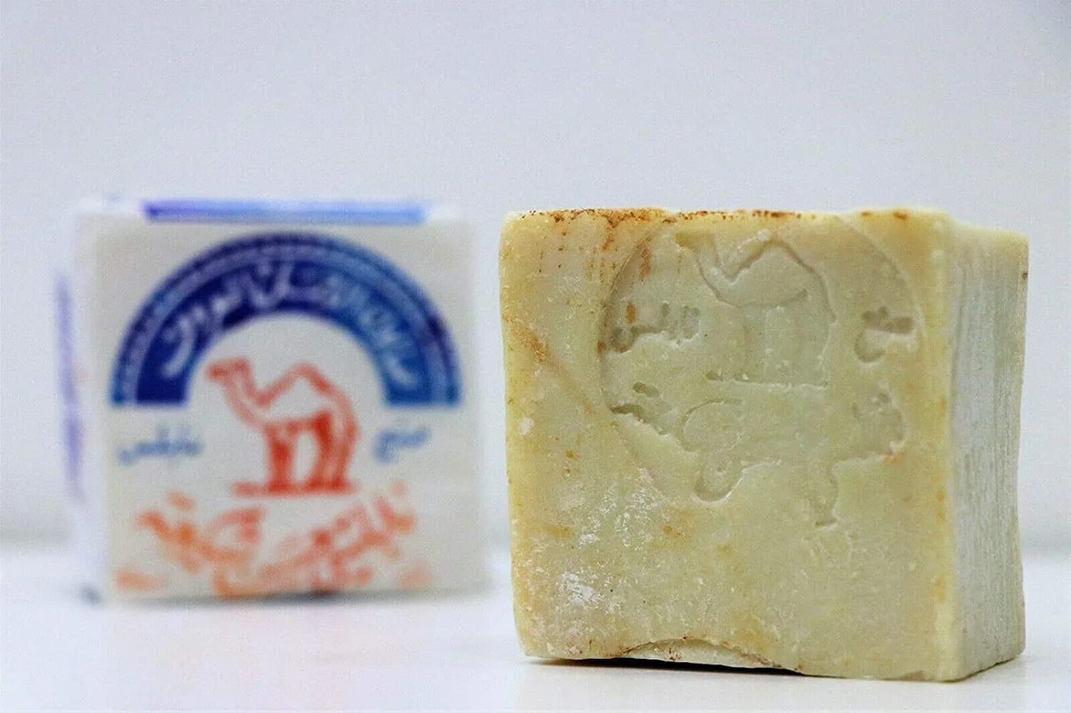 Al-Jamal Nablus Olive Oil Soap 130g (4.5 oz) | Authentic Traditional Formula — ivory