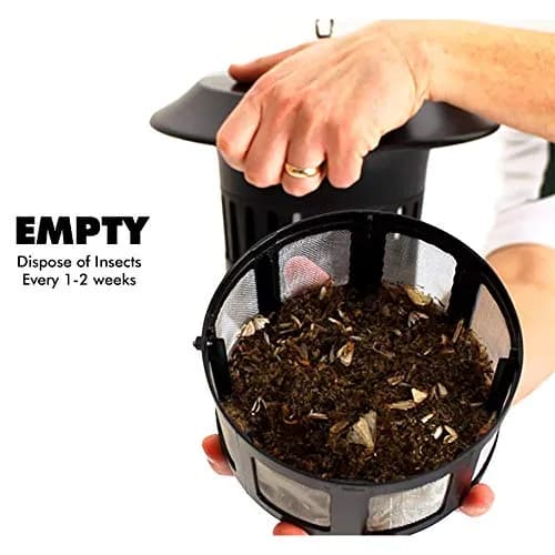 DynaTrap DT1100 Insect Trap 1/2 Acre Coverage | Attracts & Kills Mosquitoes, Flies, Wasps, Moths thumbnail 4