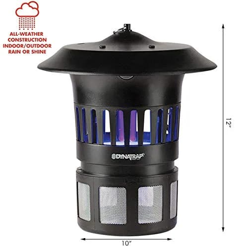 DynaTrap DT1100 Insect Trap 1/2 Acre Coverage | Attracts & Kills Mosquitoes, Flies, Wasps, Moths thumbnail 2