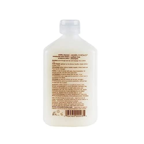 Mixed Chicks Sulfate-Free Shampoo for Colored & Chemically Treated Hair | Gentle Cleanser for Curly, Wavy & Straight Hair, 10 Fl Oz thumbnail 2