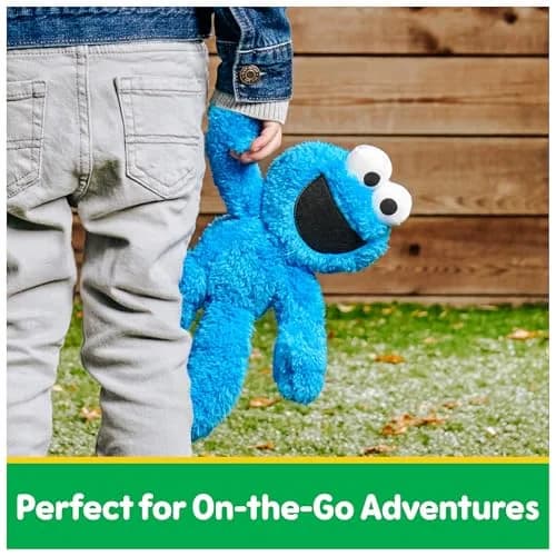 GUND Sesame Street Cookie Monster Take Along Buddy 13-Inch Plush | Soft, Huggable & Portable for Ages 1+ thumbnail 5