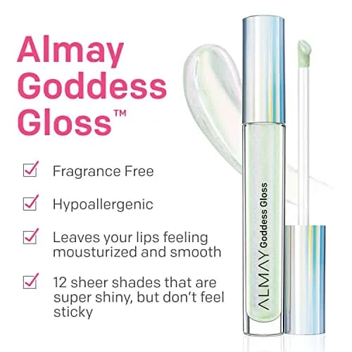 Almay Goddess Gloss, Halo, Lip Gloss, 0.9 Fl Oz | High-Gloss Sheer, Layerable Formula for Dazzling Lips thumbnail 2