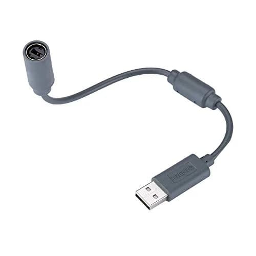 Trenro USB Breakaway Cable for Xbox 360 9 inch | Protects Controller & Console thumbnail 2