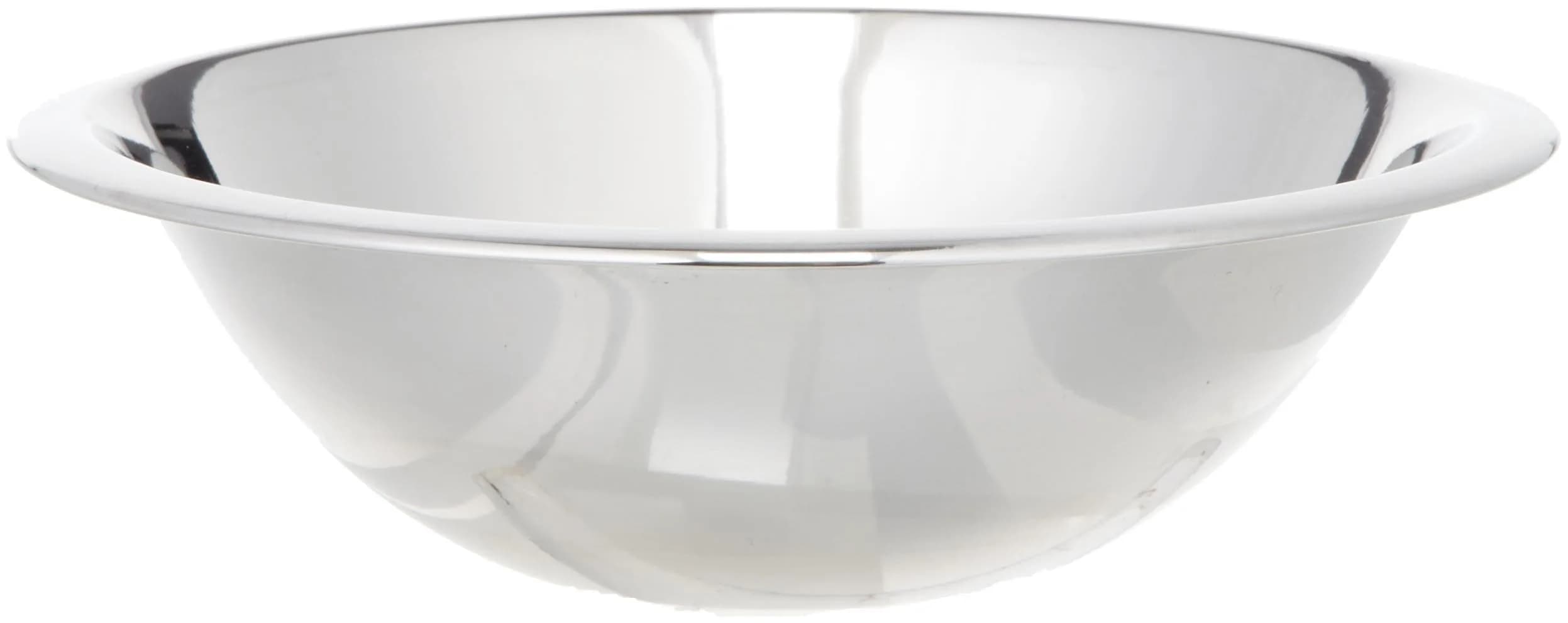 EXCELSTEEL 1-Quart Wide Rimmed Stainless Steel Mixing Bowl | Durable, Easy-Clean Kitchen Essential