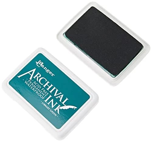 Ranger Archival Inkpad Library Green | Fade & Water Resistant, Acid-Free thumbnail 2