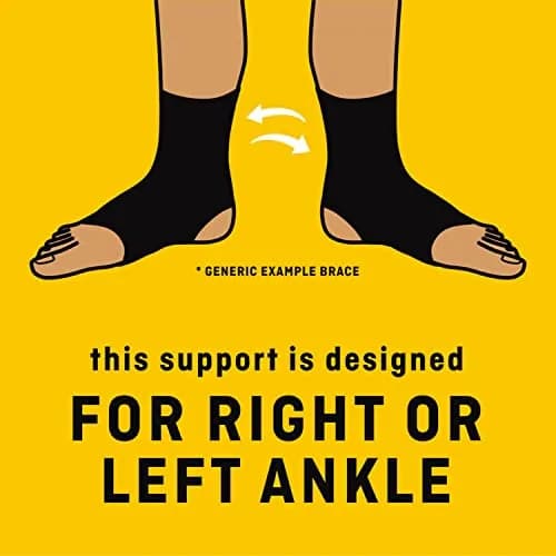 Futuro Performance Comfort Ankle Support, Adjustable Black | Moderate Support & Breathable Materials thumbnail 5