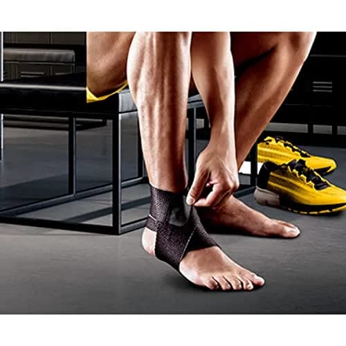 Futuro Performance Comfort Ankle Support, Adjustable Black | Moderate Support & Breathable Materials thumbnail 9