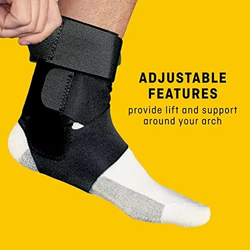 Futuro Sport Deluxe Black Ankle Stabilizer with Hook and Loop Strap, 0.11 kg (0.227 lb) | Professional Healthcare thumbnail 5