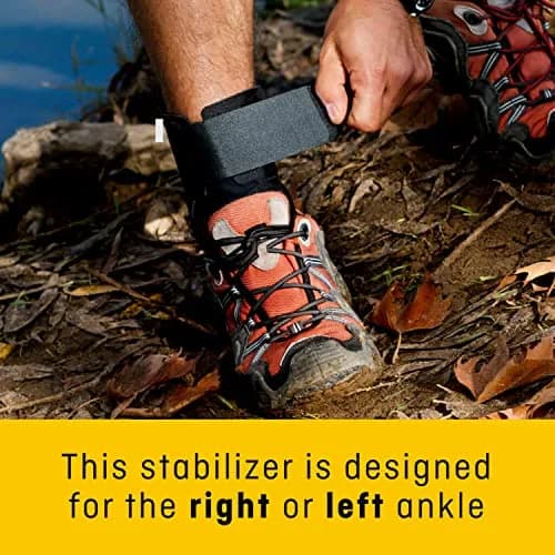 Futuro Sport Deluxe Black Ankle Stabilizer with Hook and Loop Strap, 0.11 kg (0.227 lb) | Professional Healthcare thumbnail 7