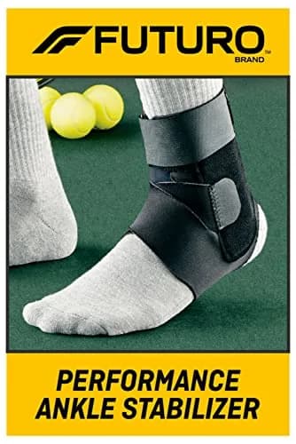 Futuro Sport Deluxe Black Ankle Stabilizer with Hook and Loop Strap, 0.11 kg (0.227 lb) | Professional Healthcare thumbnail 3
