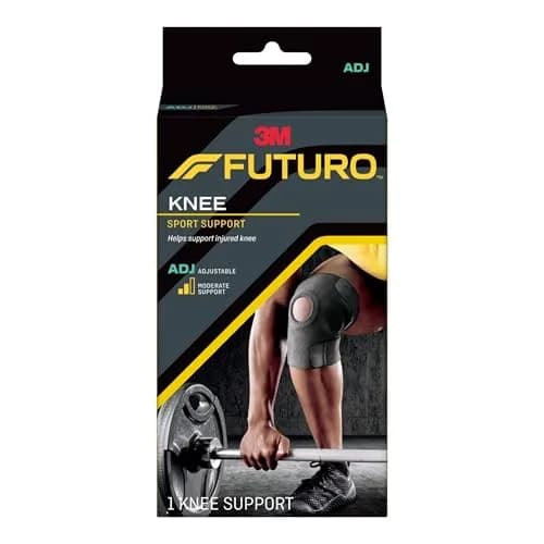 FUTURO Sport Adjustable Knee Support Brace Black | Orthopedic Brace for Ligament Injury thumbnail 1