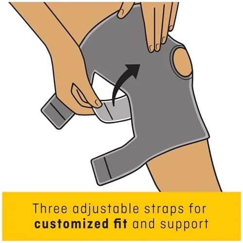 FUTURO Sport Adjustable Knee Support Brace Black | Orthopedic Brace for Ligament Injury thumbnail 2