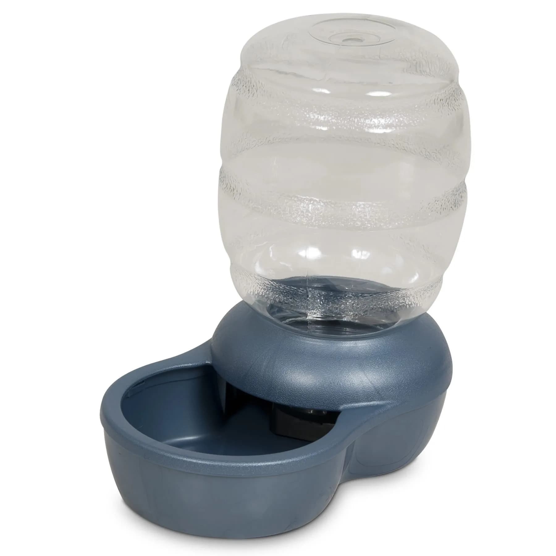 Petmate Replendish Gravity Waterer 2.5 Gallon (9.5L) Blue | Continuous Filtered Water Supply for Dogs & Cats — Blue / 0.5 GAL