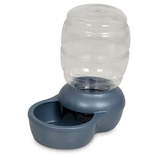 Petmate Replendish Gravity Waterer 0.5 Gallon (1.89 L) Blue | Continuous Filtered Water Supply for Dogs & Cats thumbnail 1