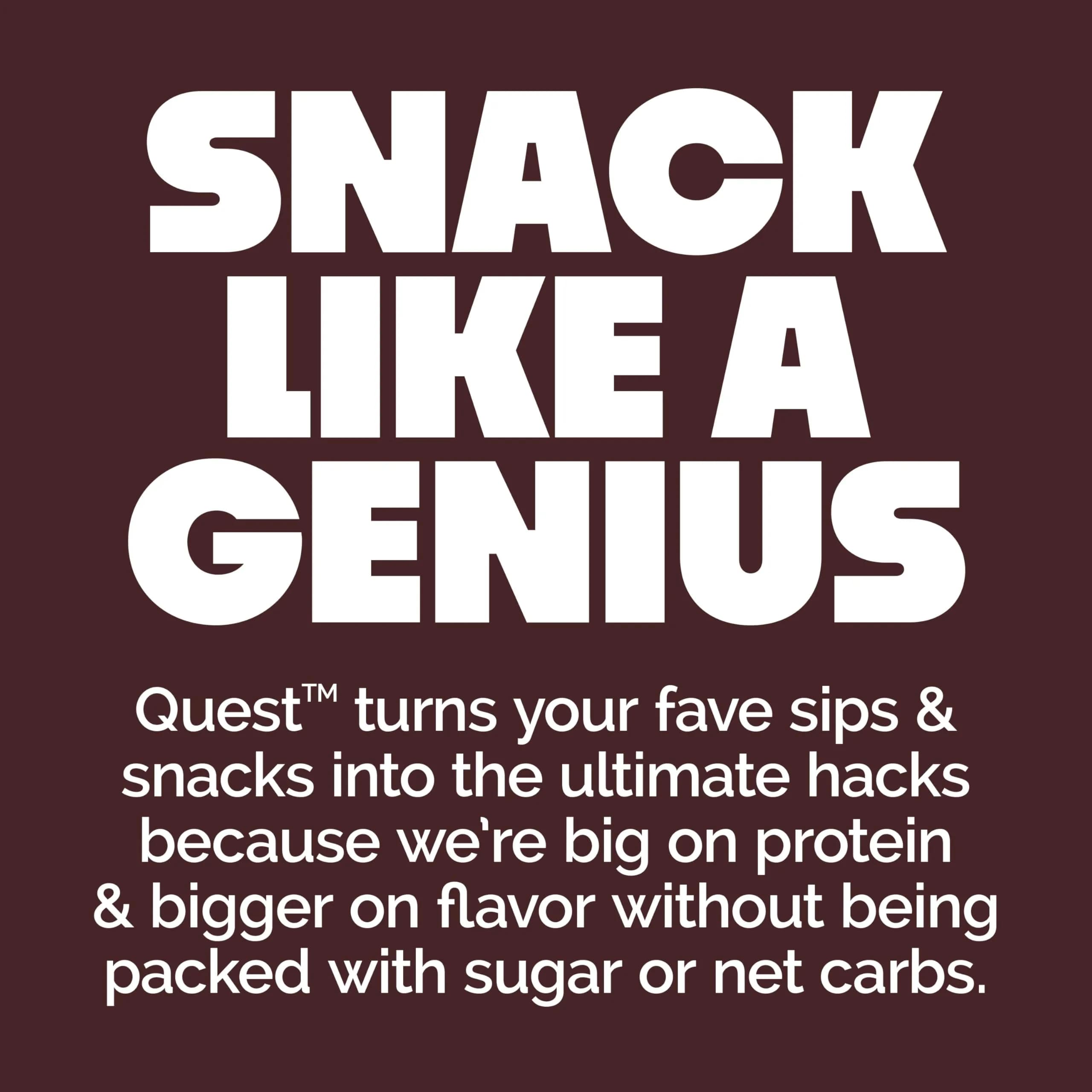 Quest Chocolate Brownie Protein Bar 20g Protein 12 Count | High Protein Snack for Indian Fitness Goals thumbnail 4