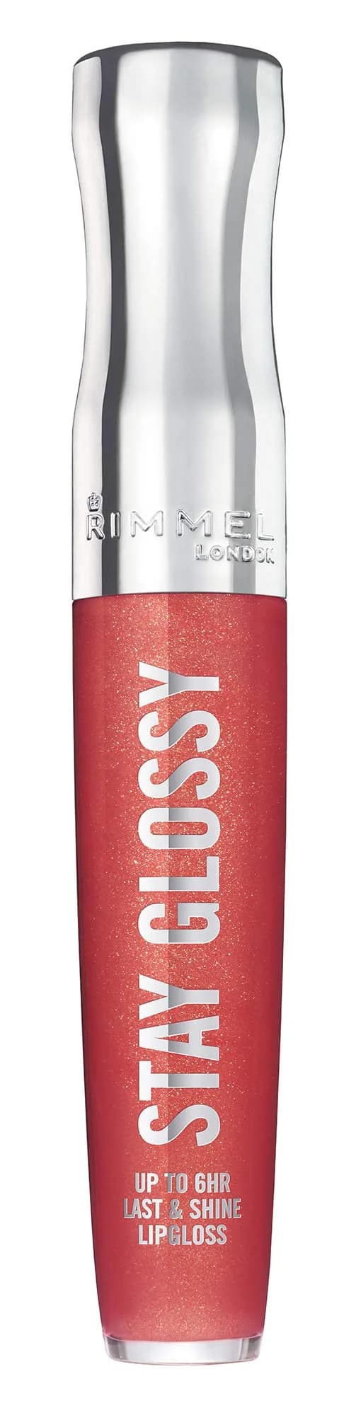 Rimmel Stay Glossy Lip Gloss All Day Seduction 5ml (0.18 Fl Oz) | High-Glossy Finish for Vibrant Lip Color thumbnail 2