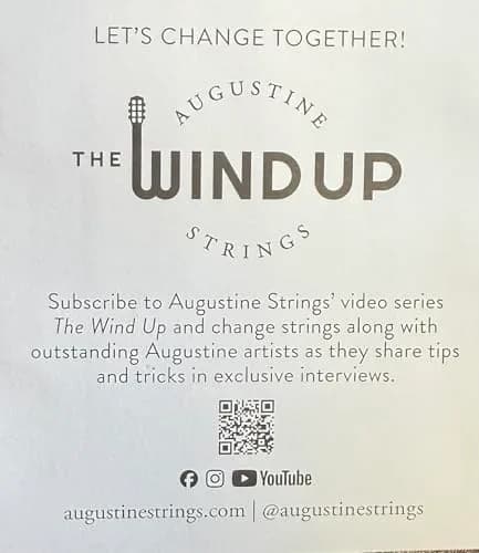 Augustine Strings Classic Black Low Tension Classical Guitar Strings | Nylon, 1 Set thumbnail 4