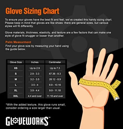 GLOVEPLUS HD Medical Blue Nitrile Gloves 8 mil, 12" Long | Powder-Free, Textured, Latex-Free, Extra Large thumbnail 3
