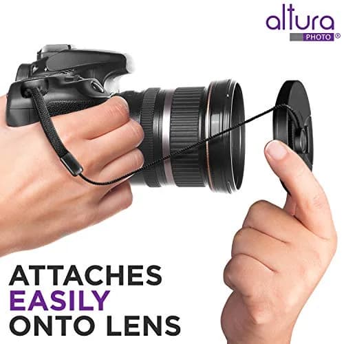 Altura Photo 5 Pcs Lens Cap Keeper Tether & Holder for Camera Lenses | Never Lose a Lens Cap Again thumbnail 7