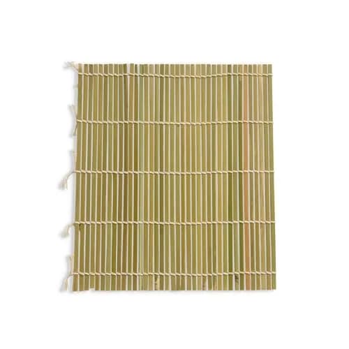 Helen's Asian Kitchen Bamboo Sushi Mat | Natural, Sustainable, 9.5-Inch for Homemade Sushi thumbnail 2