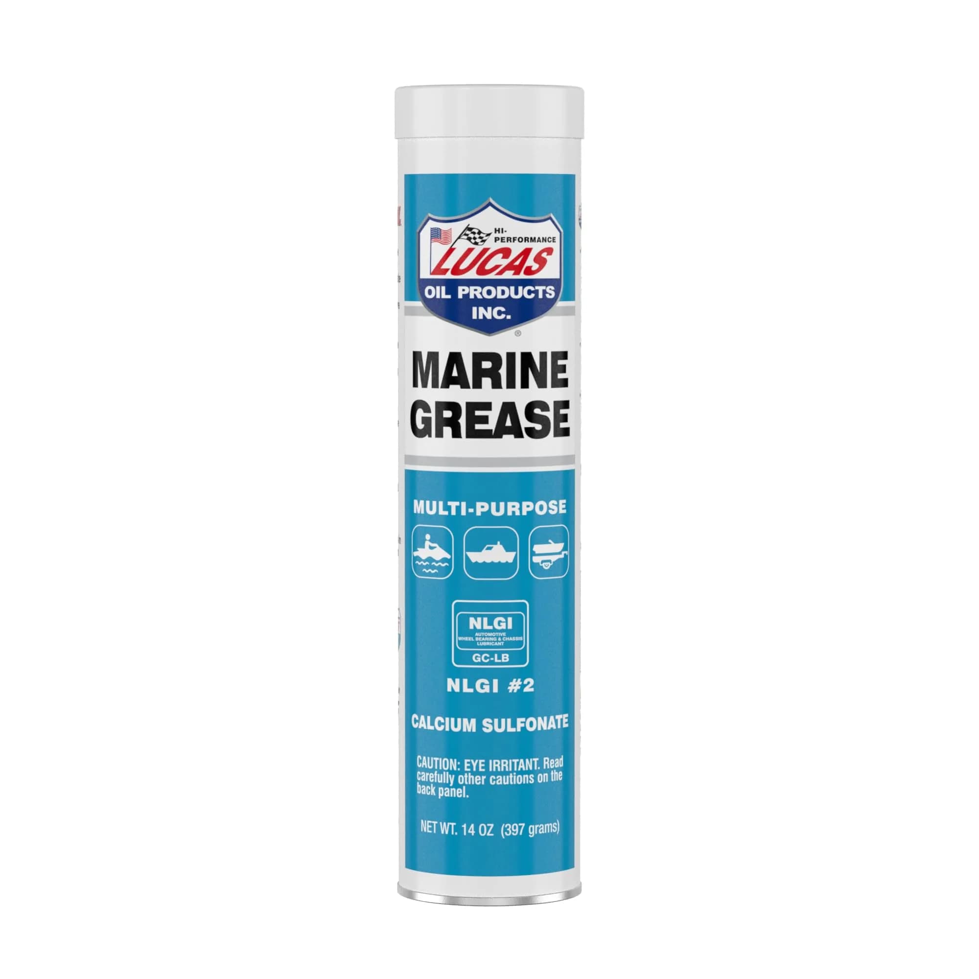Lucas Oil Marine Grease 14 oz (397 g) | Water Resistant for Boats & Bearings - main product image