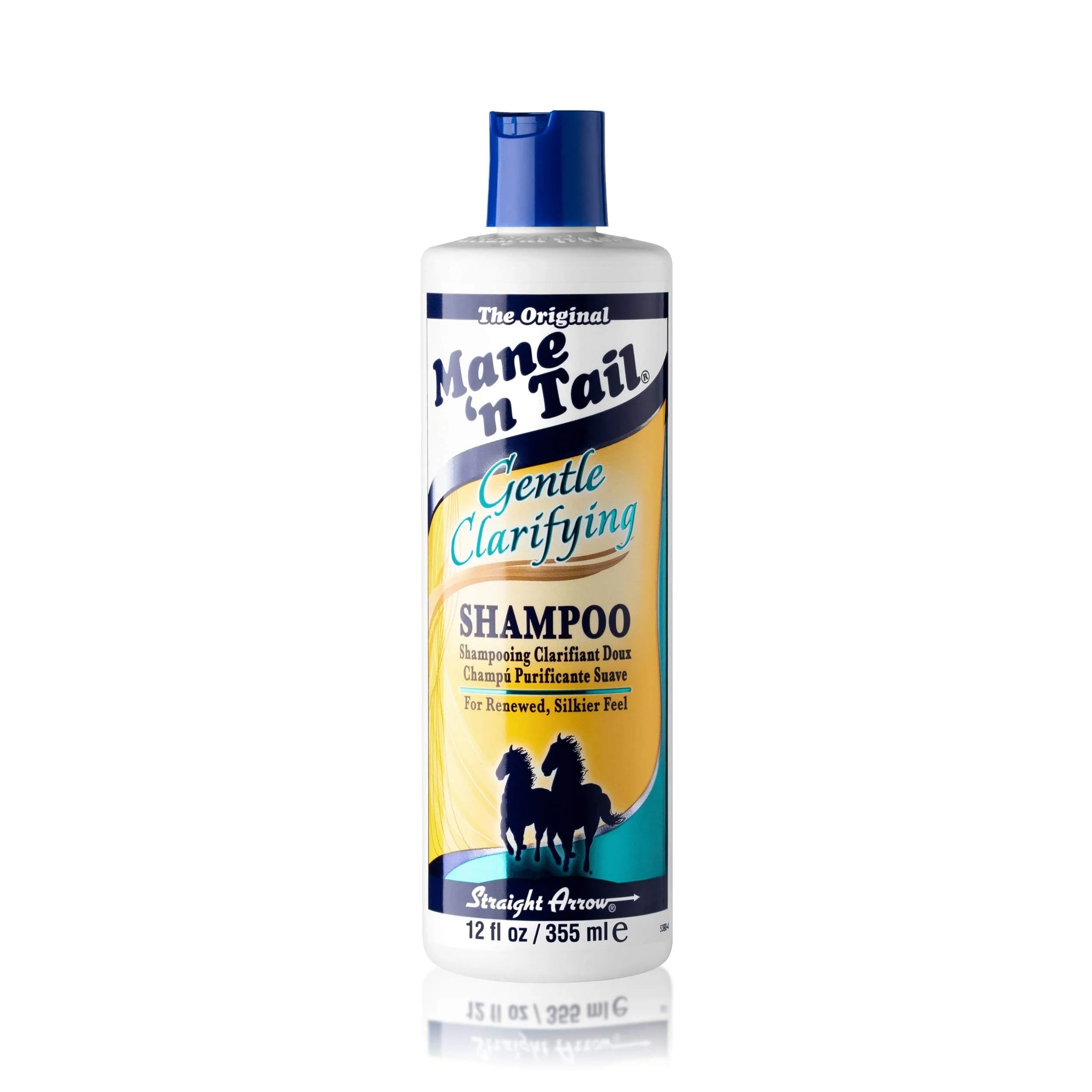 Mane 'n Tail Gentle Clarifying Shampoo 355ml | Revitalizes & Safely Cleanses Color Treated Hair — Pearl White