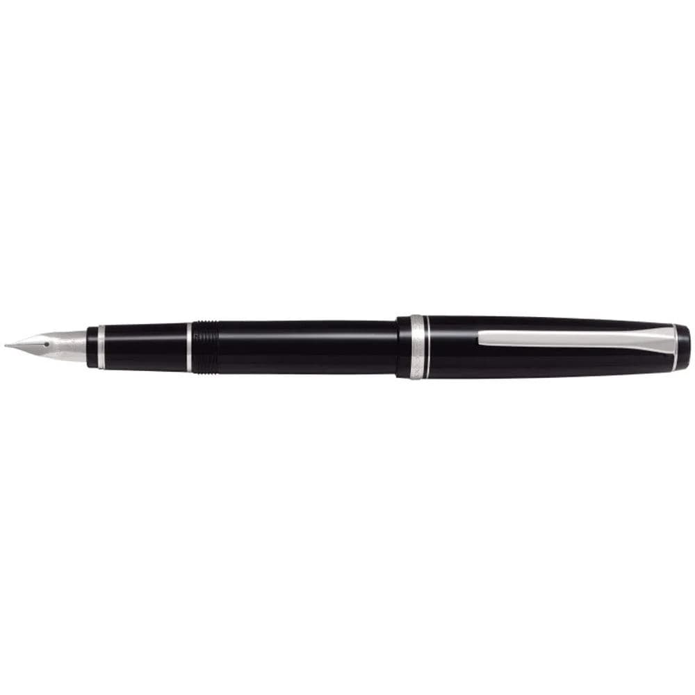 PILOT ELABO Resin Body Fountain Pen Black Soft Extra Fine Nib | Japanese Calligraphy & Creative Writing — Black