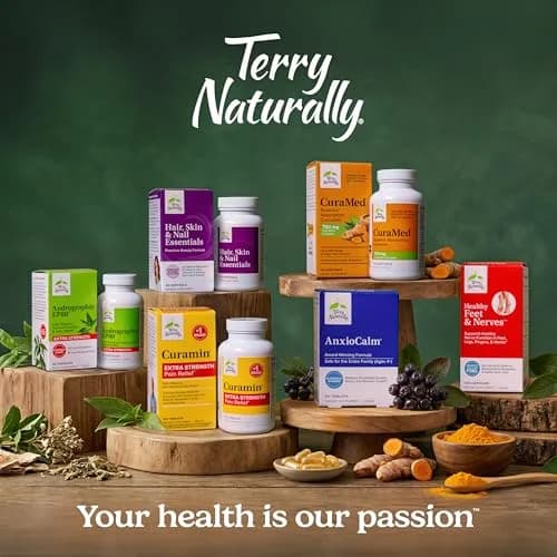 Terry Naturally BioActive Magnesium Glycinate 550mg | Supports Sleep & Stress, 120 Vegan Capsules thumbnail 8