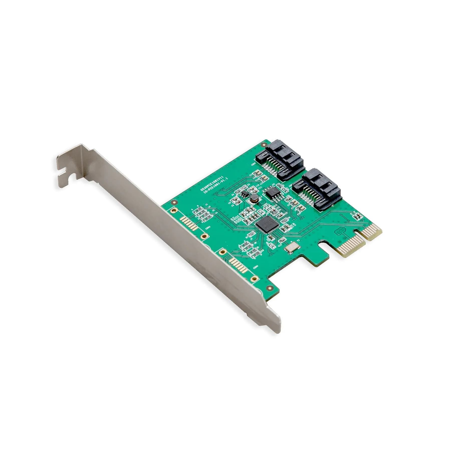 IO CREST 2-Port SATA III PCI-e Controller Card 6Gbps | ASM1061 Chipset, Hot-Swap Enabled