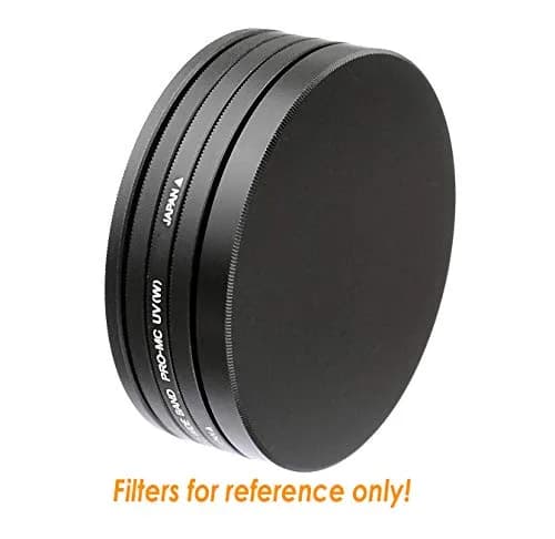 Fotasy Metal Filter Caps, Aluminum Alloy, Slim Stack Fits 49mm UV CPL Fader ND Filter | Protect & Organize thumbnail 4
