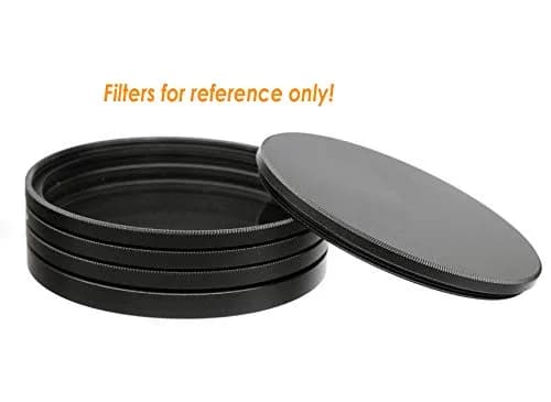 Fotasy Metal Filter Caps, Aluminum Alloy, Slim Stack Fits 49mm UV CPL Fader ND Filter | Protect & Organize thumbnail 3