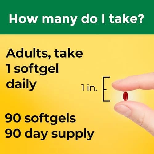 Nature Made Vitamin B12 1000 mcg Softgels (90 Count) | Energy Metabolism Support with USP Verification thumbnail 6